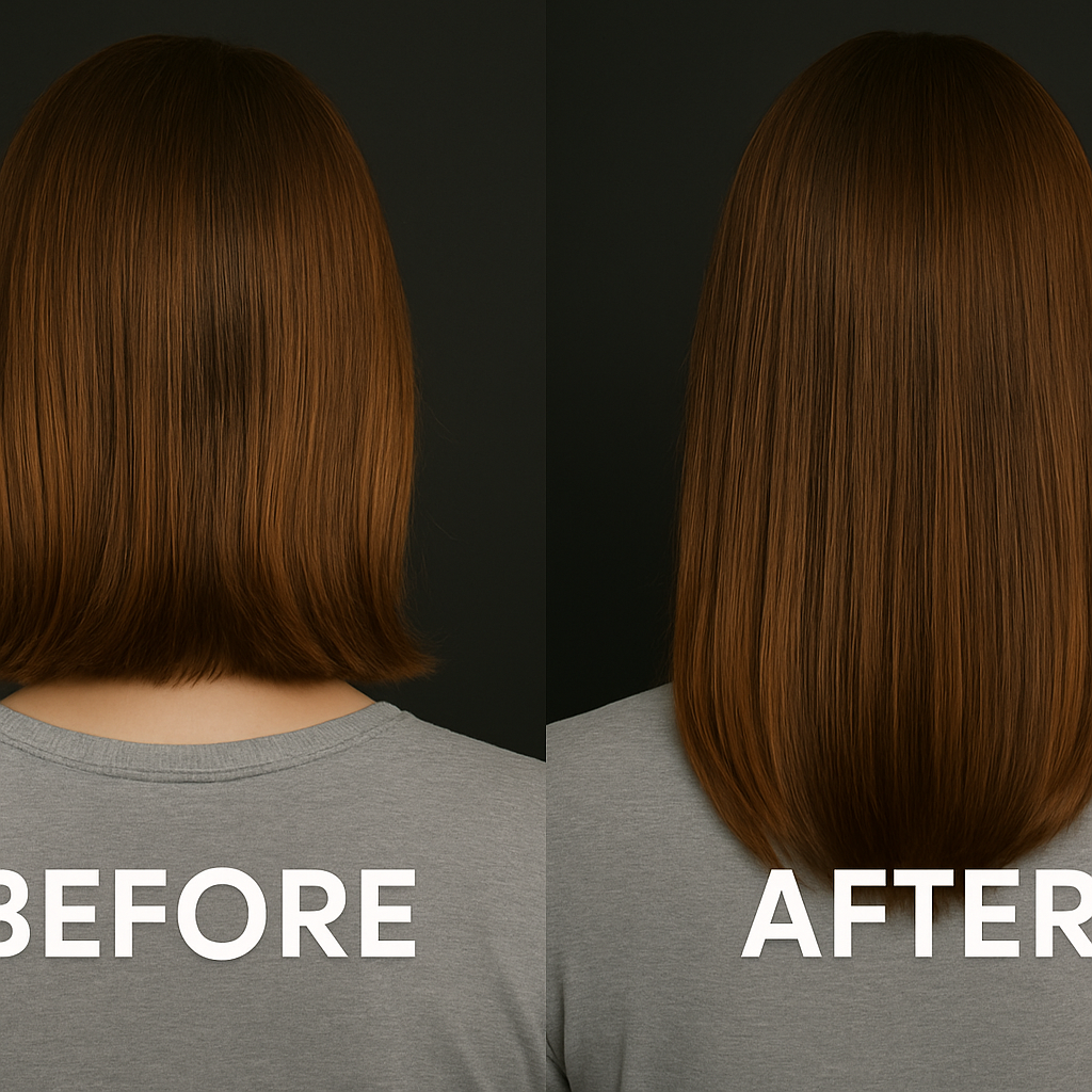 FARAJ Hair Growth Oil – For men & women. Helps fill patches, restore edges, and regrow hair. Nourishes the scalp and boosts circulation to support thicker, fuller, stronger growth with confidence.